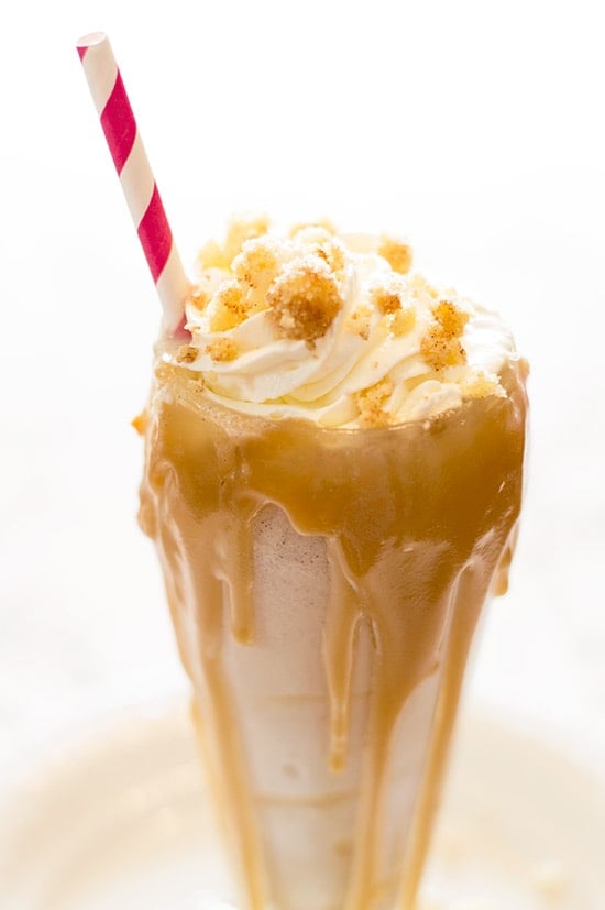 Indulge & Share: The Epic Salted Caramel Snickerdoodle Milkshake